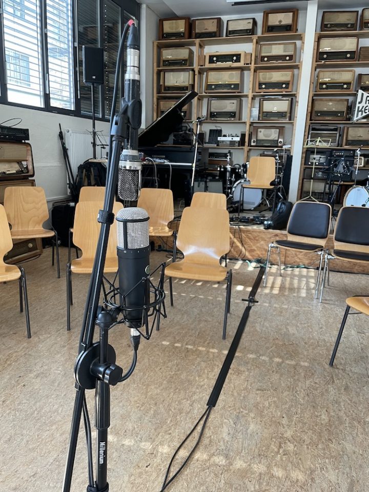 Detailansicht Mikrofone
